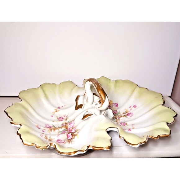 Joseph Schachtel J.S. Germany Antique Porcelain Lobster Dish Serving Platter - Picture 2 of 13